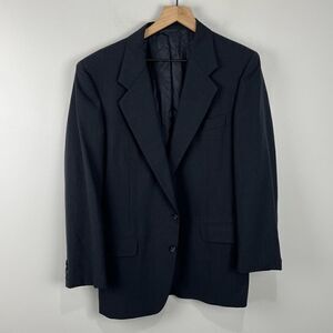 Men’s Hickey Freeman 100% Pure Wool Navy Suit Jacket